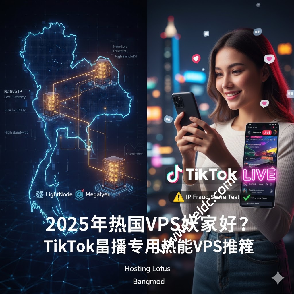 2025年泰国VPS哪家好？TikTok直播专用泰国VPS推荐-SSHCE测评