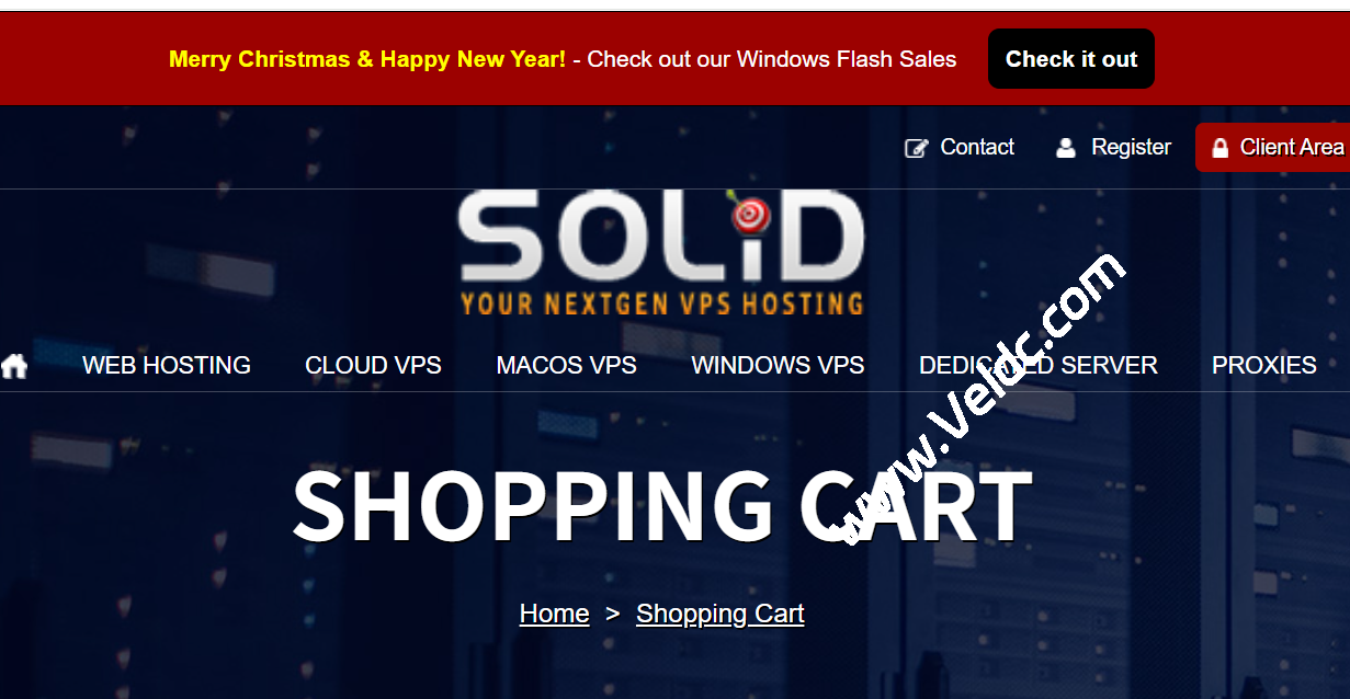 SolidVPS：圣诞限时VPS促销，2核4GB/30GB SSD，10Gbps@8TB，年付$20起，可选立陶宛/北卡/纽约/西雅图/英国/加拿大等机房-SSHCE测评