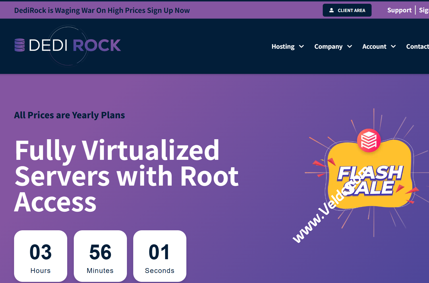 dedirock：最便宜美国VPS，1核2GB/30GB SSD，1Gbps@2 TB，可选洛杉矶/纽约机房，年付仅需$6.75-SSHCE测评